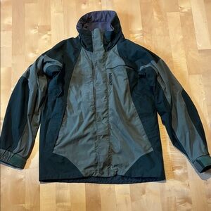 Marmot Olive and Black Performance Jacket